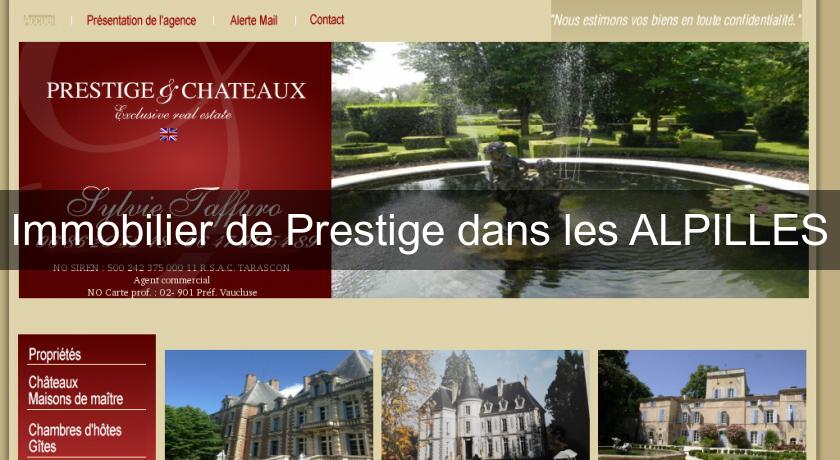 Immobilier de Prestige dans les ALPILLES Immobilier de Prestige dans les ALPILLES