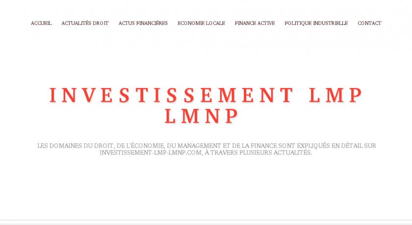 Investissement LMNP et défiscalisation immobilière Investissement LMNP et défiscalisation immobilière