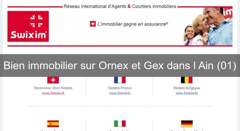 Bien immobilier sur Ornex et Gex dans l'Ain (01) Bien immobilier sur Ornex et Gex dans l'Ain (01)