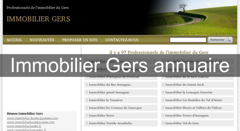 Immobilier Gers annuaire Immobilier Gers annuaire