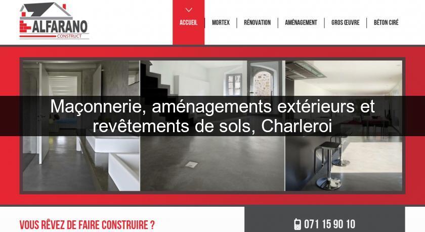 Maçonnerie, aménagements extérieurs et revêtements de sols, Charleroi Maçonnerie, aménagements extérieurs et revêtements de sols, Charleroi