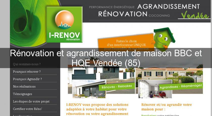 Rénovation et agrandissement de maison BBC et HQE Vendée (85) Rénovation et agrandissement de maison BBC et HQE Vendée (85)