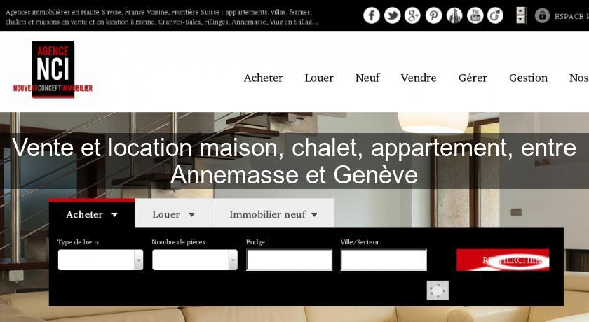 Vente et location maison, chalet, appartement, entre Annemasse et Genève Vente et location maison, chalet, appartement, entre Annemasse et Genève