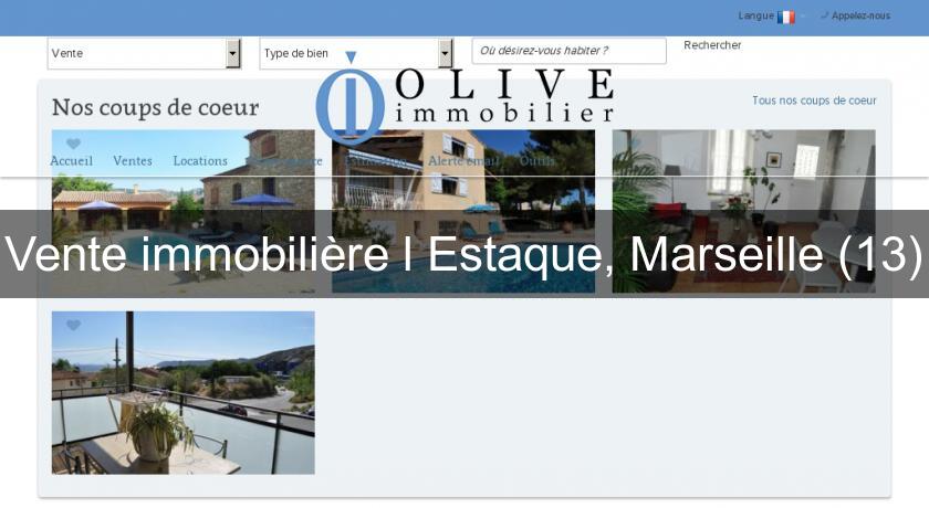 Vente immobilière l'Estaque, Marseille (13) Vente immobilière l'Estaque, Marseille (13)