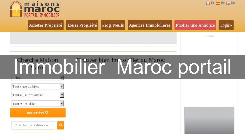 Immobilier Maroc portail Immobilier Maroc portail