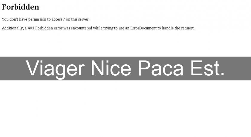 Viager Nice Paca Est. Viager Nice Paca Est.
