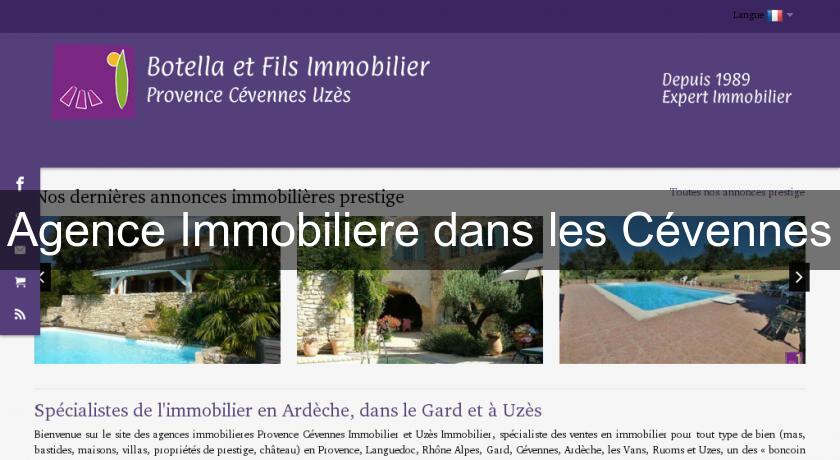 Agence Immobiliere dans les Cévennes Agence Immobiliere dans les Cévennes