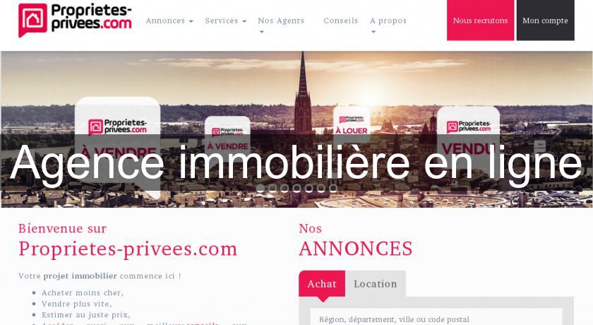 Agence immobilière en ligne Agence immobilière en ligne