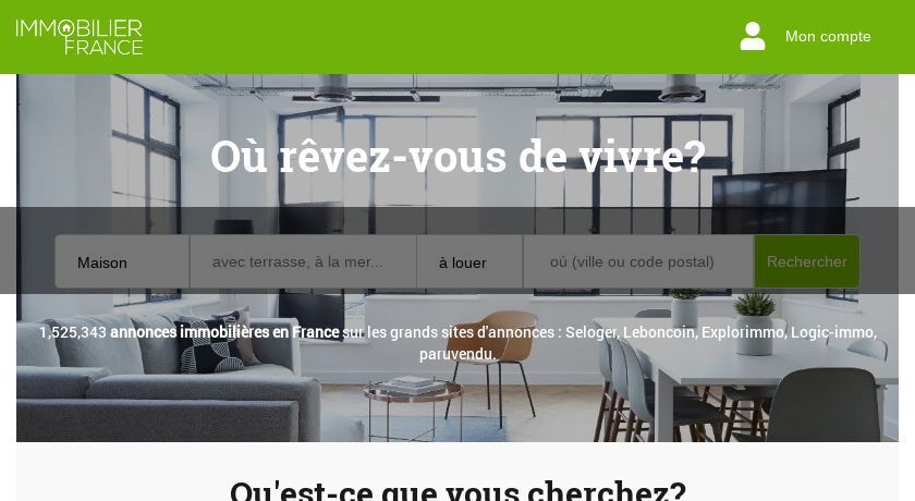 Annonces immobilières en France Annonces immobilières en France
