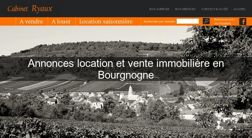 Annonces location et vente immobilière en Bourgnogne Annonces location et vente immobilière en Bourgnogne