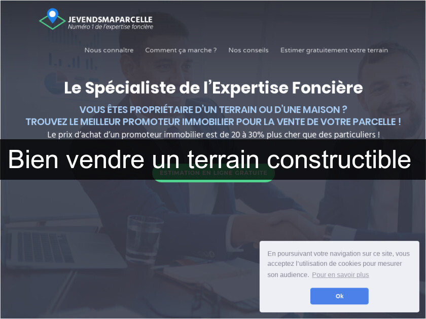Bien vendre un terrain constructible Bien vendre un terrain constructible