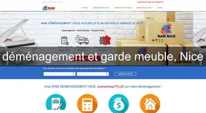 déménagement et garde meuble, Nice déménagement et garde meuble, Nice