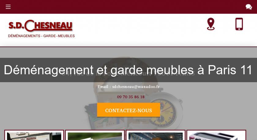 Déménagement et garde meubles à Paris 11 Déménagement et garde meubles à Paris 11
