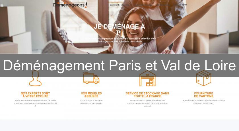 Déménagement Paris et Val de Loire Déménagement Paris et Val de Loire