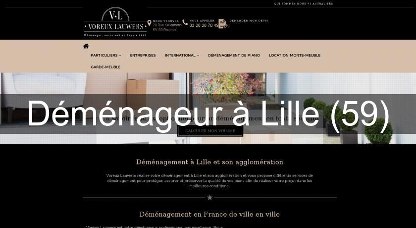 Déménageur à Lille (59) Déménageur à Lille (59)
