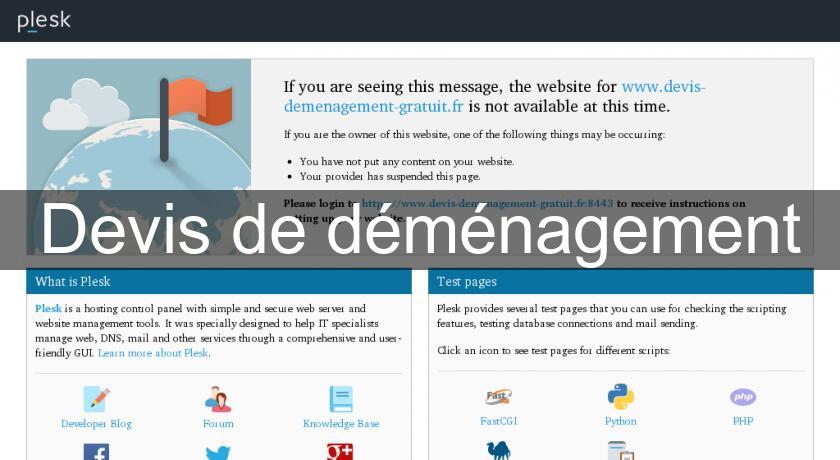 Devis de déménagement Devis de déménagement
