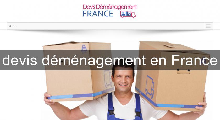devis déménagement en France devis déménagement en France