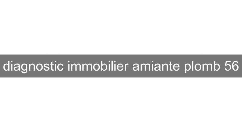 diagnostic immobilier amiante plomb 56 diagnostic immobilier amiante plomb 56