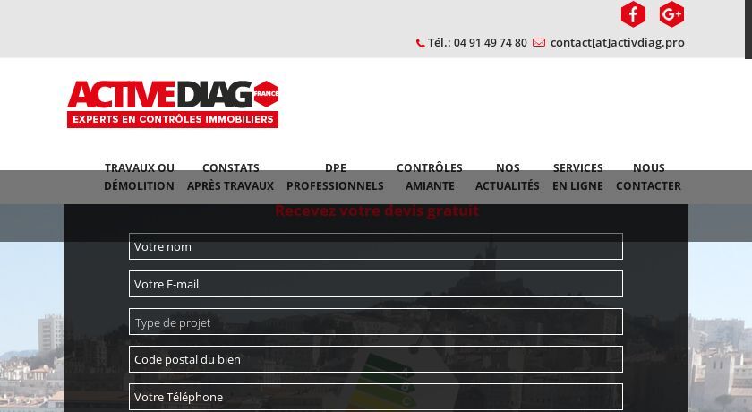 Diagnostics avant travaux immobiliers à Marseille Diagnostics avant travaux immobiliers à Marseille