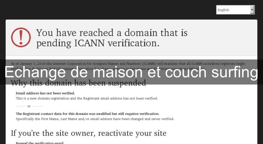 Echange de maison et couch surfing Echange de maison et couch surfing