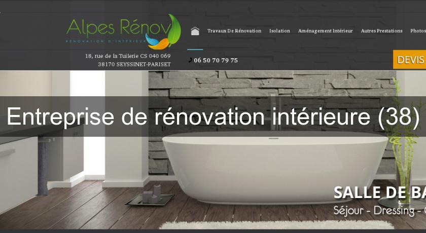 Entreprise de rénovation intérieure (38) Entreprise de rénovation intérieure (38)