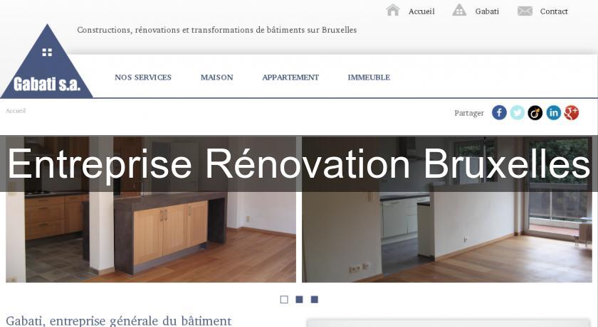 Entreprise Rénovation Bruxelles Entreprise Rénovation Bruxelles