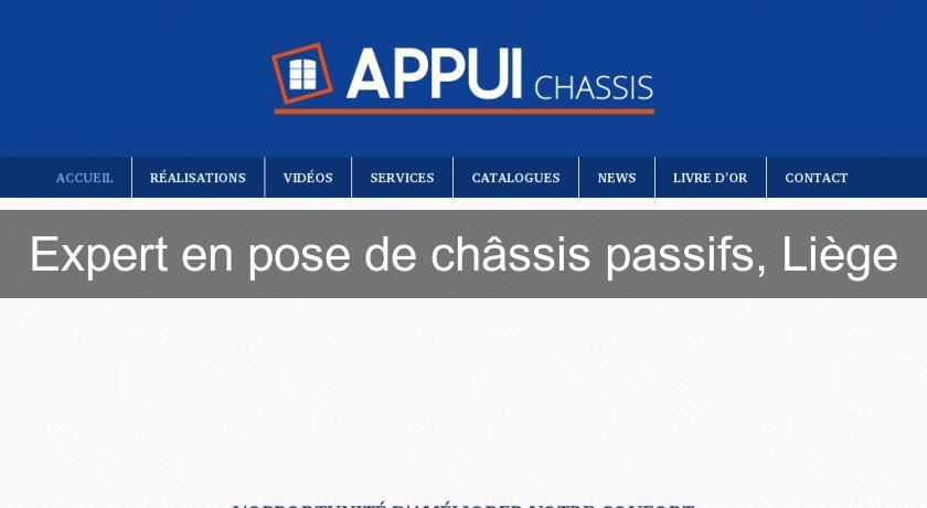 Expert en pose de châssis passifs, Liège Expert en pose de châssis passifs, Liège