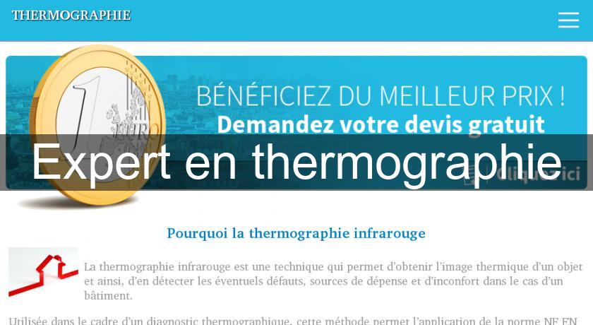 Expert en thermographie Expert en thermographie