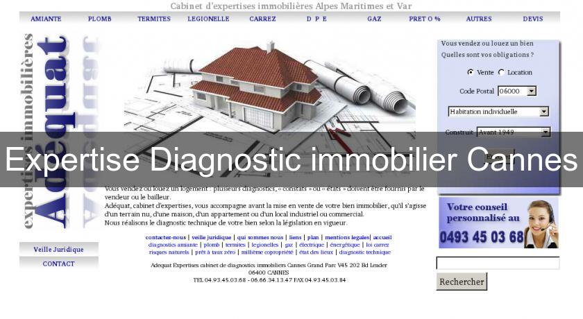 Expertise Diagnostic immobilier Cannes Expertise Diagnostic immobilier Cannes