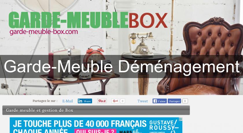 Garde-Meuble Déménagement Garde-Meuble Déménagement