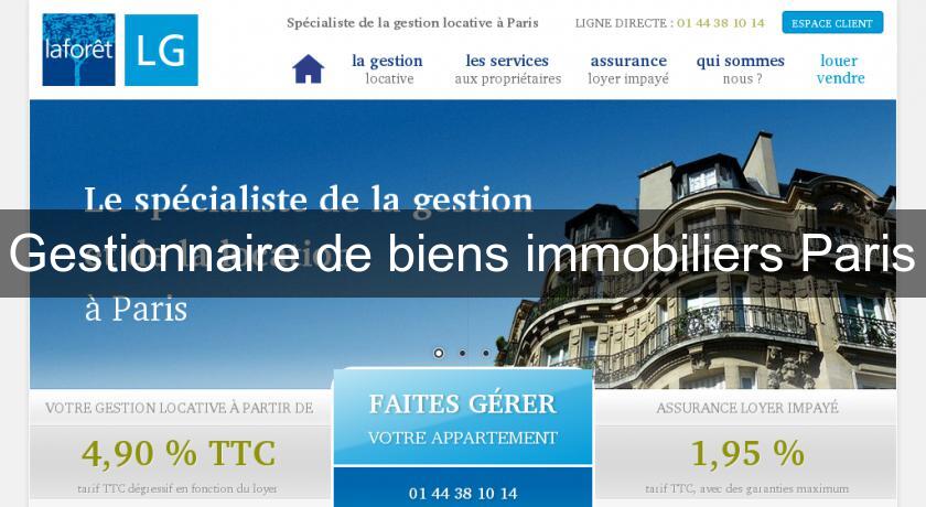 Gestionnaire de biens immobiliers Paris Gestionnaire de biens immobiliers Paris