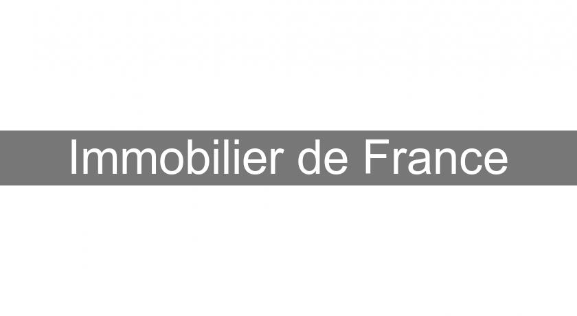 Immobilier de France Immobilier de France
