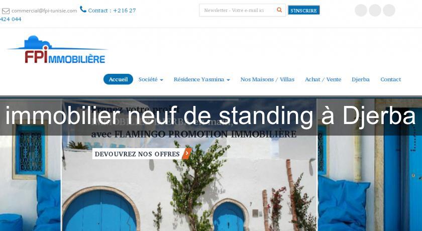 immobilier neuf de standing à Djerba immobilier neuf de standing à Djerba