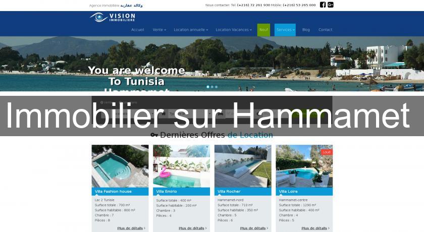 Immobilier sur Hammamet Immobilier sur Hammamet