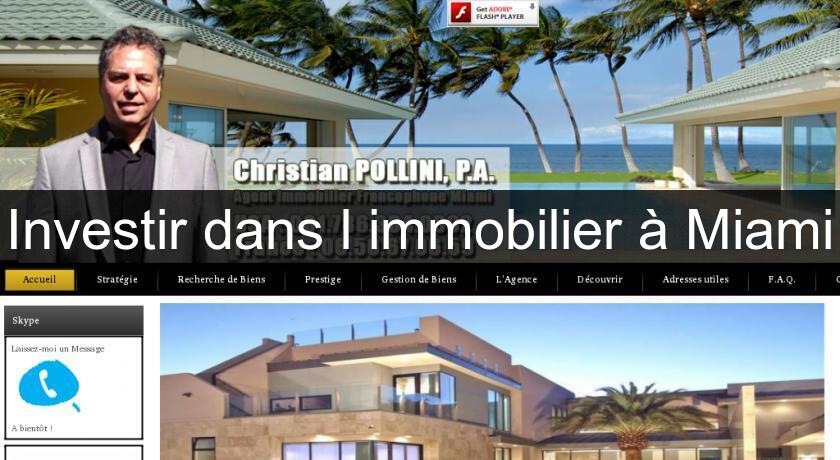 Investir dans l'immobilier à Miami Investir dans l'immobilier à Miami