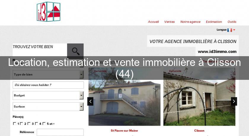 Location, estimation et vente immobilière à Clisson (44) Location, estimation et vente immobilière à Clisson (44)