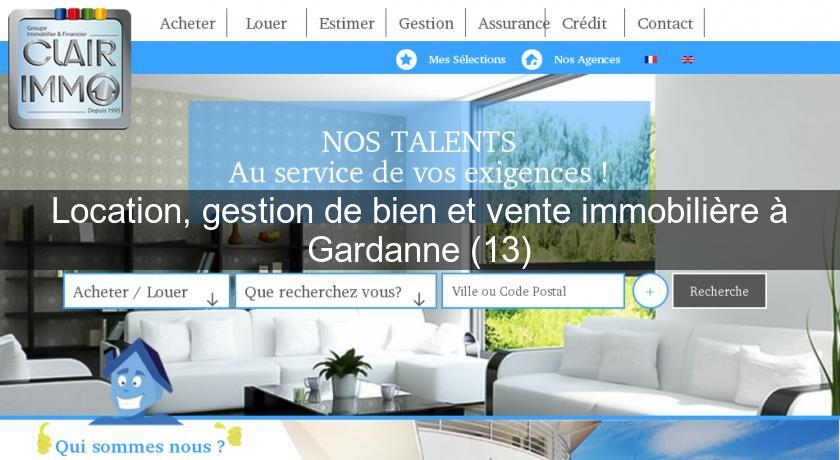 Location, gestion de bien et vente immobilière à Gardanne (13) Location, gestion de bien et vente immobilière à Gardanne (13)