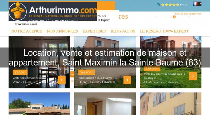 Location, vente et estimation de maison et appartement, Saint Maximin la Sainte Baume (83) Location, vente et estimation de maison et appartement, Saint Maximin la Sainte Baume (83)