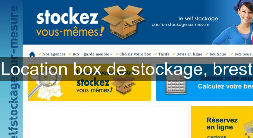 Location box de stockage, brest Location box de stockage, brest