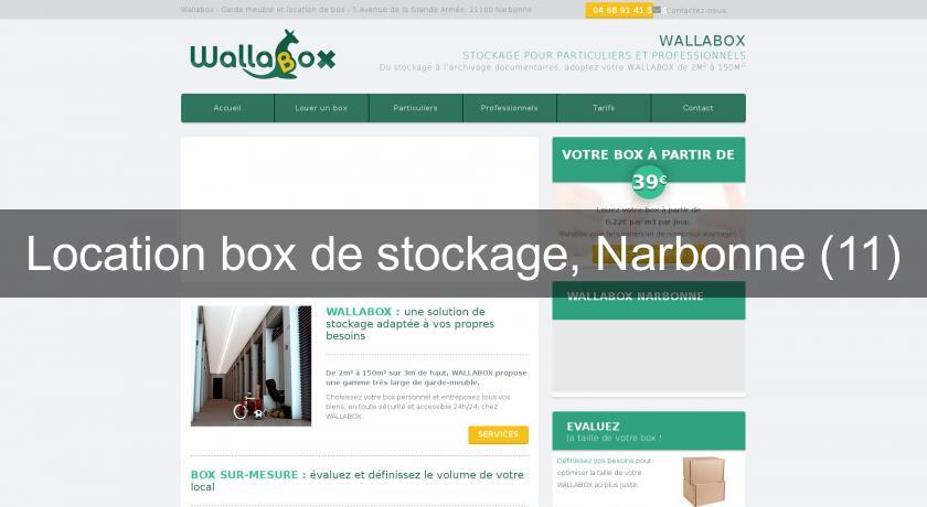 Location box de stockage, Narbonne (11) Location box de stockage, Narbonne (11)