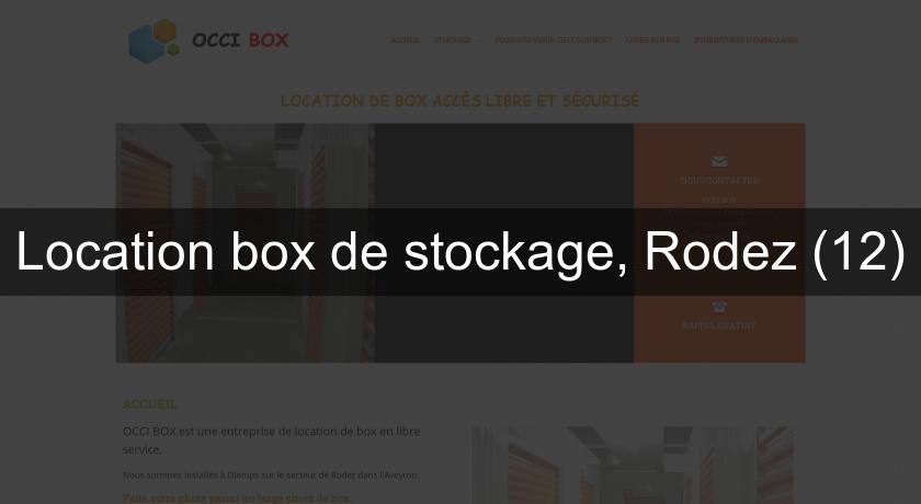 Location box de stockage, Rodez (12) Location box de stockage, Rodez (12)