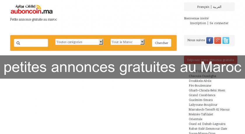 petites annonces gratuites au Maroc petites annonces gratuites au Maroc