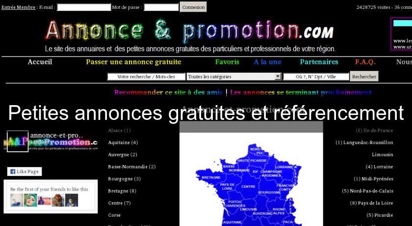 Petites annonces gratuites et référencement Petites annonces gratuites et référencement