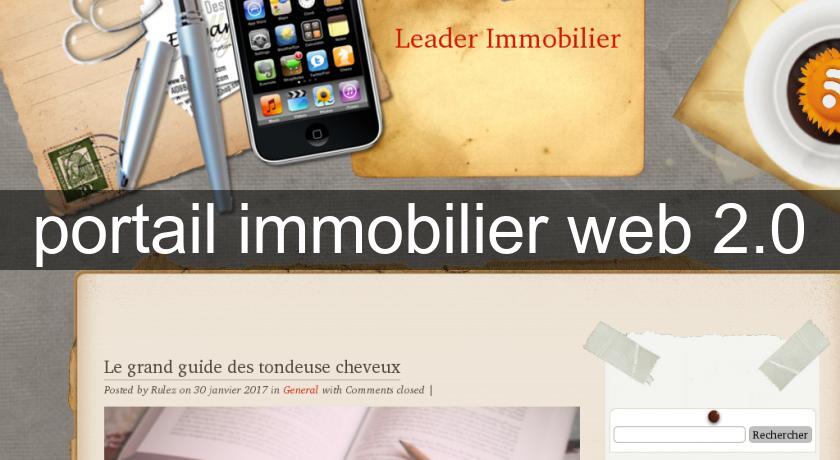 portail immobilier web 2.0 portail immobilier web 2.0