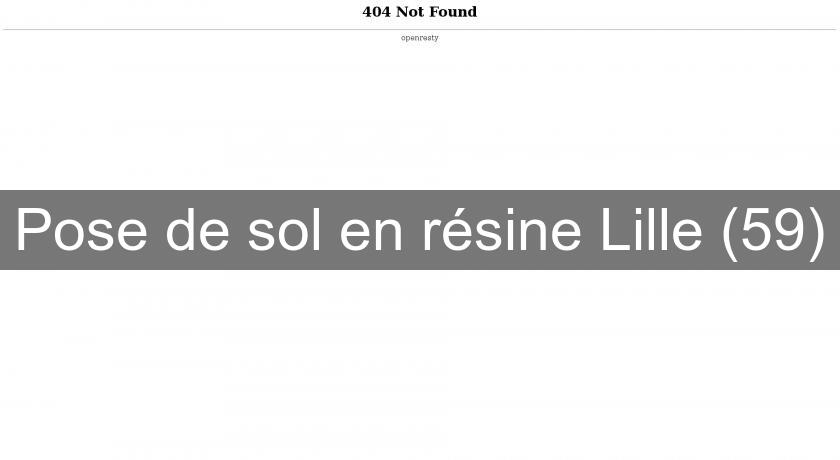 Pose de sol en résine Lille (59) Pose de sol en résine Lille (59)