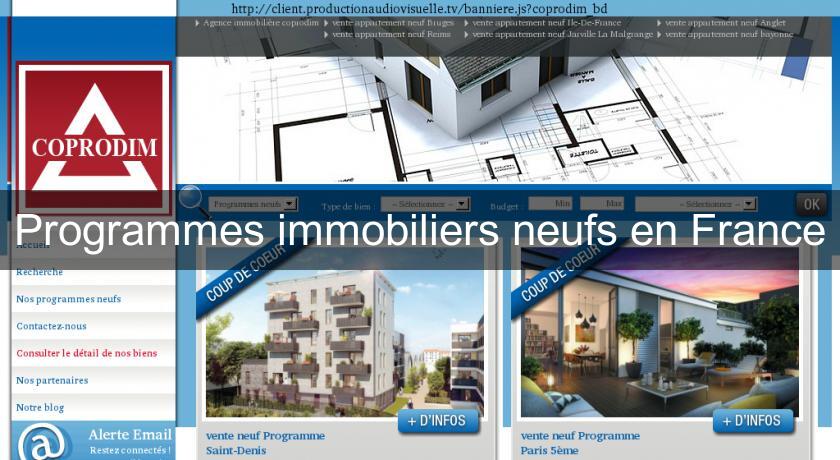 Programmes immobiliers neufs en France Programmes immobiliers neufs en France