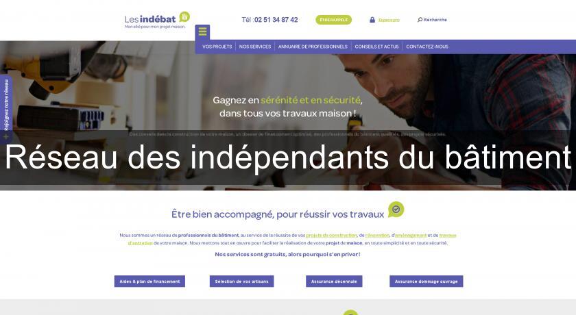 Réseau des indépendants du bâtiment Réseau des indépendants du bâtiment