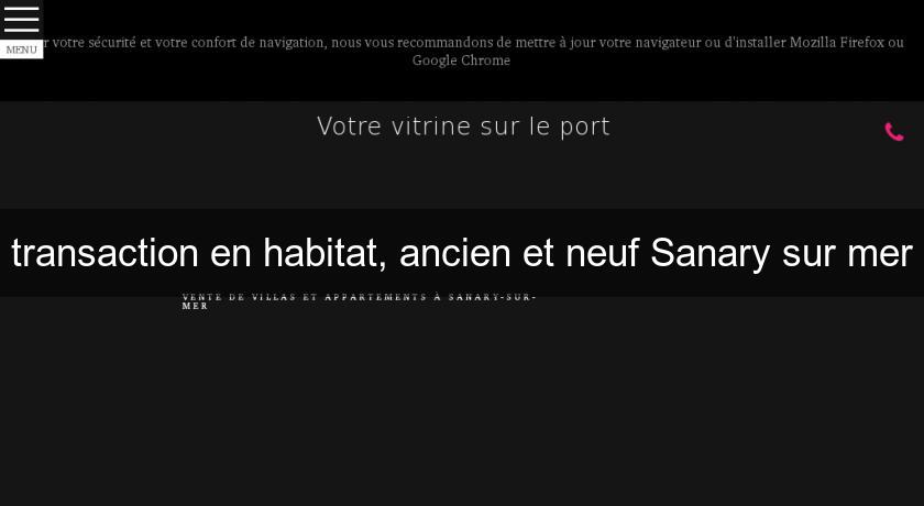 transaction en habitat, ancien et neuf Sanary sur mer transaction en habitat, ancien et neuf Sanary sur mer