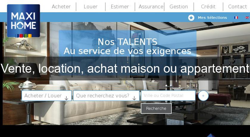 Vente, location, achat maison ou appartement Vente, location, achat maison ou appartement
