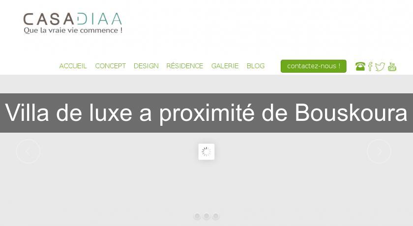 Villa de luxe a proximité de Bouskoura Villa de luxe a proximité de Bouskoura
